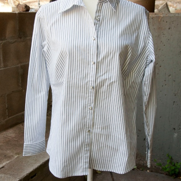 Fun sparkly western shirt size med - Picture 1 of 8